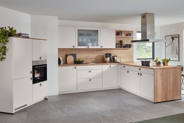 Nobilia Einbauküche Softline Sand • Möbel Schäfer